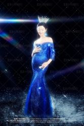 点击看大图 -十孕纪高端孕妇亲子摄影