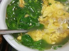 豌豆尖蛋汤-洪霞餐馆