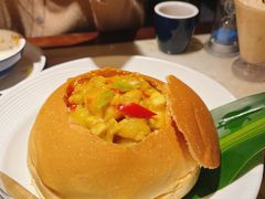 咖喱面包鸡-绿茶餐厅(乐峰广场店)