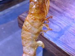 烤大虾-三个蒙古大叔羊肉串(大宁店)