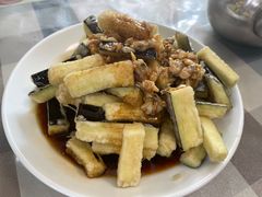 蛤蜊肉拌茄子-华春餐馆(鱼山路店)