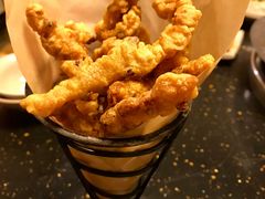 现炸酥肉-茅草房·河畔园林火锅