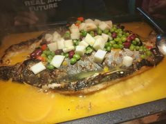 金汤味凌波鱼-探鱼·鲜青椒爽麻烤鱼(苏宁广场店)