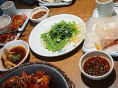 蒜爆空心菜-乔街深夜食堂·小龙虾·高压锅生蚝(杭州总店)