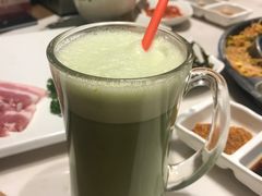 红豆抹茶拿铁-韩宫宴烤肉·料理(南京江宁万达店)