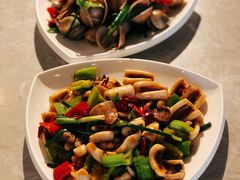 尖椒鱿鱼-达叔香味海鲜(海棠68环球美食街店)