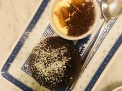 椰糖布丁配巧克力熔岩-Kebaya(七间老厝店)