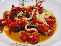 蒜香小龙虾-丹东立强海鲜烧烤·牛B大串(星海店)