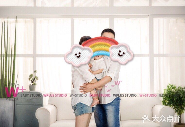 WPlus明星肖像亲子全家福摄影图片