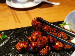 慢煮普洱鹌鹑蛋-马仕玖煲·融合菜·酥不腻烤鸭(人大店)