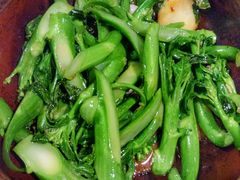 虾酱啫芥兰苗-广东道至正餐厅(区庄店)