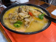 海鲜牛蛙面-台州老六海鲜面馆(上南总店)