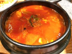 海鲜嫩豆腐汤-姜虎东白丁烤肉(苏州中心店)
