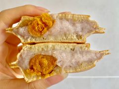 荔浦芋头蛋黄车轮饼-馋嘴诱惑