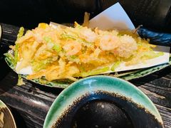 炸虾仁蔬菜什锦-芥岛(河北大街店)