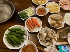 炸秋葵-大唐人家·热气羊肉(大华店)