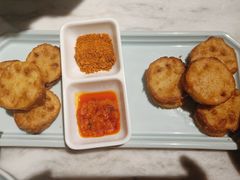 干炸藕合-小吊梨汤·北京菜·烤鸭(鸟巢店)