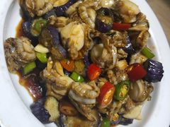 紫山茄拌扇贝-味莊·青岛菜(云霄路店)