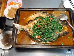 鲜青椒烤鱼-探鱼·鲜青椒爽麻烤鱼(广州花都来又来店)