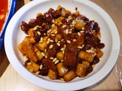 松子牛肉炒年糕-兔爸私家小厨(新北万达店)
