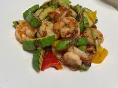 酱香带子炒虾球-香港狮子山下·明星粤菜餐厅(北苑店)