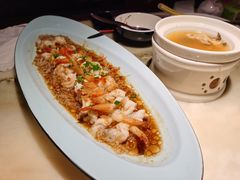 金银蒜蒸凤尾虾-绿茶餐厅(成都大悦城店)