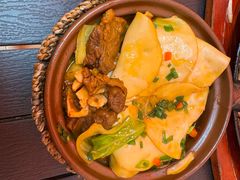 胡羊焖饼-沙州食驿·非遗小吃夜市