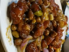 椒香虾仁爆鸡球-陈傻子餐厅(世纪都会店)