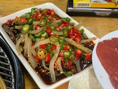 辣汁猪皮-农民烧烤(延边社区店)
