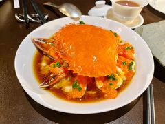 和乐蟹蒸手剁肉饼-广州文华东方酒店·江-由辉师傅主理