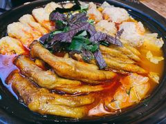 原味螺蛳鸭脚煲-老表记广西宵夜螺蛳鸭脚煲(西大店)
