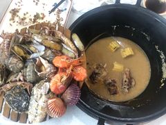 棒子骨锅底-大锅强·蒸海鲜青岛菜(吾悦广场店)