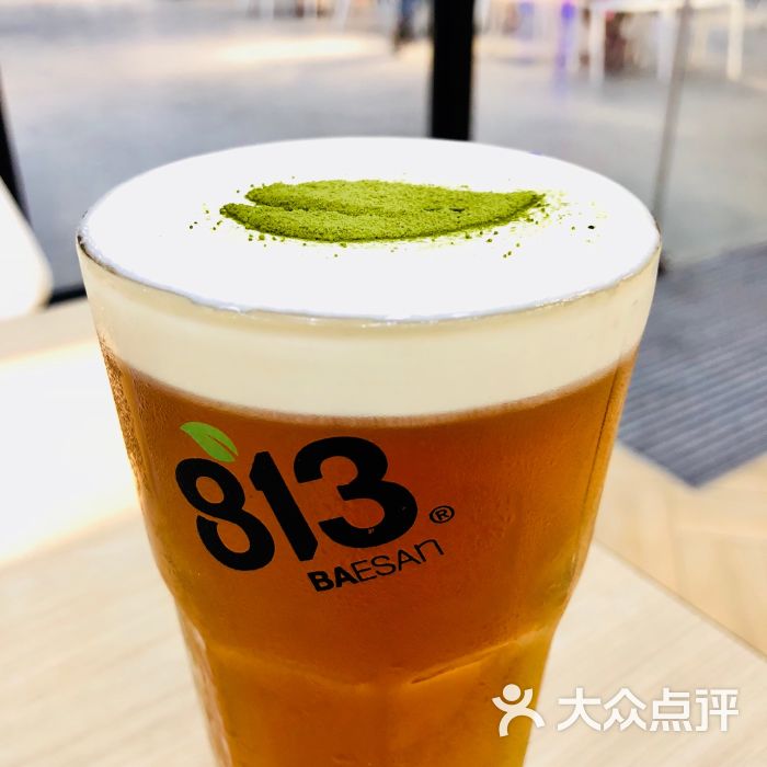 813芭依珊 baesan(牛栏前店)厚奶提绿茶图片 第1张