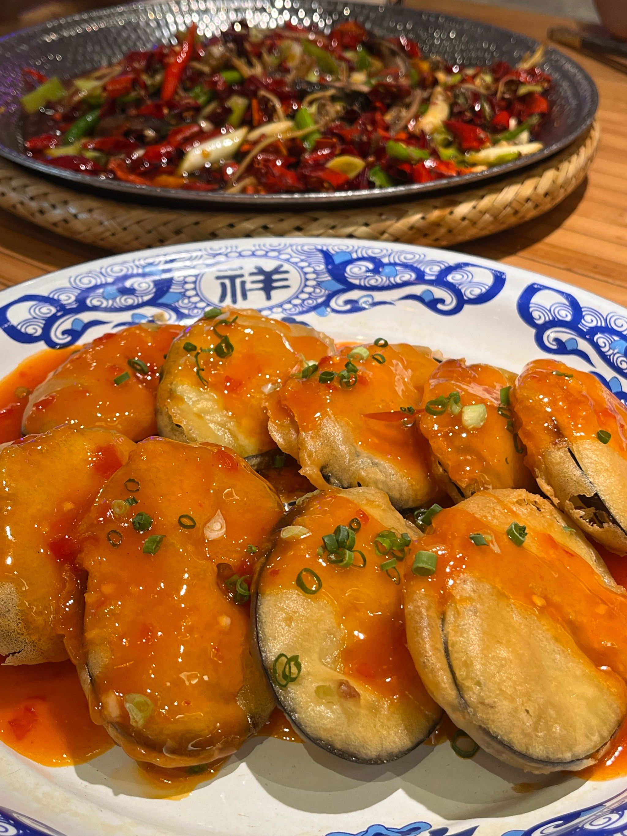 终于又吃到了记忆里小时候吃的茄饼了