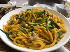 韭菜炒叉子-锋味海鲜菜馆