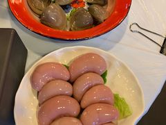 雞子-鲜入围煮花胶鸡海鲜火锅