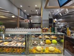 面包甜点陈列柜-猫王榴莲世家(三里屯SOHO商场店)
