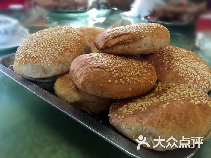 旺旺饭店(小金庄店)-麻酱烧饼-菜-麻酱烧饼图片-济南美食-大众点评网
