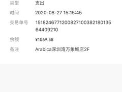 -% Arabica阿拉比卡咖啡(深圳湾万象城店)