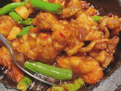 石锅杭椒牛蛙-桂满陇-十里风荷(合生汇店)