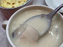 鸡茸蘑菇汤-蘑菇餐厅(小火瓦巷店)