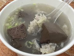 猪血马鲛鱼汤-三真丸子美食坊(故宫路店)