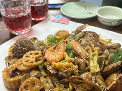 -1910老鲁味海鲜·戳子肉·青岛菜(金沙滩店)