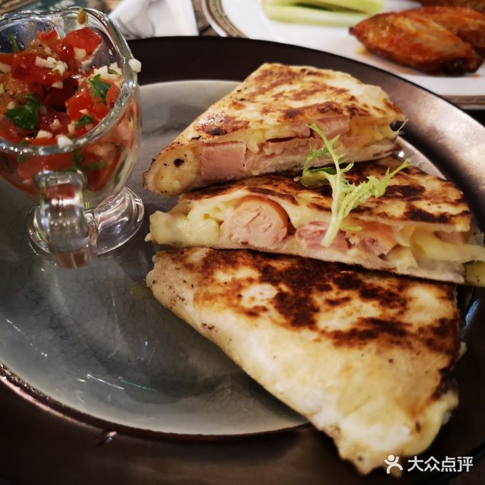 老欧洲咖啡·西餐(九龙仓店)地中海鸡肉薄饼图片 - 第667张