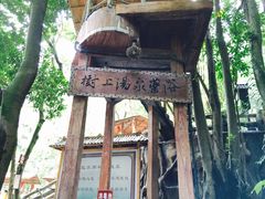 -天门沟九州驿站树上汤泉