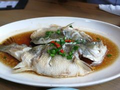 葱油鲈鱼-新白鹿餐厅(城西银泰城店)