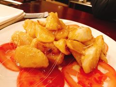 拔丝山药-福寿斋·老北京铜锅涮肉·烧烤(清岚店)