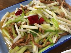 韭黄肉丝-富顺豆花(琼楼路店)
