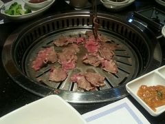 烤牛舌-青松馆韩国料理(香港中路佳世客店)