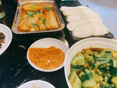 锡纸娃娃菜-燚青春东北泥炉烤肉(百合店)